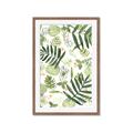 Picture of All Over Leaves _GroupedProduct_Rectangle_Portrait_Framed_Matted_