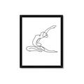 Picture of Yoga Pose II _GroupedProduct_Rectangle_Portrait_Framed_Matted_