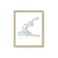 Picture of Yoga Pose II _GroupedProduct_Rectangle_Portrait_Framed_Matted_