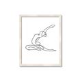 Picture of Yoga Pose II _GroupedProduct_Rectangle_Portrait_Framed_Matted_