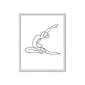 Picture of Yoga Pose II _GroupedProduct_Rectangle_Portrait_Framed_Matted_