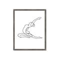 Picture of Yoga Pose II _GroupedProduct_Rectangle_Portrait_Framed_Matted_