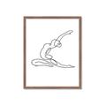 Picture of Yoga Pose II _GroupedProduct_Rectangle_Portrait_Framed_Matted_