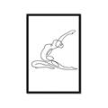Picture of Yoga Pose II _GroupedProduct_Rectangle_Portrait_Framed_Matted_