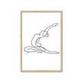 Picture of Yoga Pose II _GroupedProduct_Rectangle_Portrait_Framed_Matted_