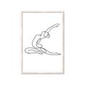 Picture of Yoga Pose II _GroupedProduct_Rectangle_Portrait_Framed_Matted_