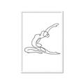 Picture of Yoga Pose II _GroupedProduct_Rectangle_Portrait_Framed_Matted_