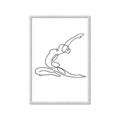 Picture of Yoga Pose II _GroupedProduct_Rectangle_Portrait_Framed_Matted_