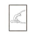 Picture of Yoga Pose II _GroupedProduct_Rectangle_Portrait_Framed_Matted_