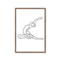 Picture of Yoga Pose II _GroupedProduct_Rectangle_Portrait_Framed_Matted_