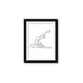 Picture of Yoga Pose II _GroupedProduct_Rectangle_Portrait_Framed_Matted_
