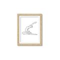 Picture of Yoga Pose II _GroupedProduct_Rectangle_Portrait_Framed_Matted_