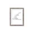 Picture of Yoga Pose II _GroupedProduct_Rectangle_Portrait_Framed_Matted_