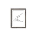 Picture of Yoga Pose II _GroupedProduct_Rectangle_Portrait_Framed_Matted_