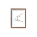 Picture of Yoga Pose II _GroupedProduct_Rectangle_Portrait_Framed_Matted_