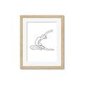 Picture of Yoga Pose II _GroupedProduct_Rectangle_Portrait_Framed_Matted_