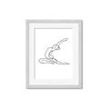 Picture of Yoga Pose II _GroupedProduct_Rectangle_Portrait_Framed_Matted_