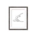 Picture of Yoga Pose II _GroupedProduct_Rectangle_Portrait_Framed_Matted_