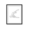 Picture of Yoga Pose II _GroupedProduct_Rectangle_Portrait_Framed_Matted_