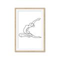 Picture of Yoga Pose II _GroupedProduct_Rectangle_Portrait_Framed_Matted_