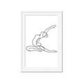 Picture of Yoga Pose II _GroupedProduct_Rectangle_Portrait_Framed_Matted_