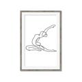 Picture of Yoga Pose II _GroupedProduct_Rectangle_Portrait_Framed_Matted_
