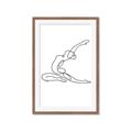 Picture of Yoga Pose II _GroupedProduct_Rectangle_Portrait_Framed_Matted_