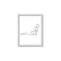 Picture of Yoga Pose V _GroupedProduct_Rectangle_Portrait_Framed_Matted_