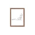 Picture of Yoga Pose V _GroupedProduct_Rectangle_Portrait_Framed_Matted_