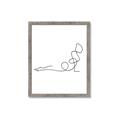 Picture of Yoga Pose V _GroupedProduct_Rectangle_Portrait_Framed_Matted_