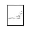 Picture of Yoga Pose V _GroupedProduct_Rectangle_Portrait_Framed_Matted_