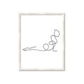 Picture of Yoga Pose V _GroupedProduct_Rectangle_Portrait_Framed_Matted_