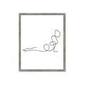 Picture of Yoga Pose V _GroupedProduct_Rectangle_Portrait_Framed_Matted_