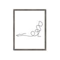 Picture of Yoga Pose V _GroupedProduct_Rectangle_Portrait_Framed_Matted_