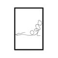 Picture of Yoga Pose V _GroupedProduct_Rectangle_Portrait_Framed_Matted_