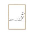 Picture of Yoga Pose V _GroupedProduct_Rectangle_Portrait_Framed_Matted_