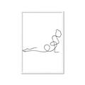 Picture of Yoga Pose V _GroupedProduct_Rectangle_Portrait_Framed_Matted_