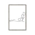 Picture of Yoga Pose V _GroupedProduct_Rectangle_Portrait_Framed_Matted_