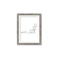 Picture of Yoga Pose V _GroupedProduct_Rectangle_Portrait_Framed_Matted_