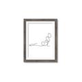 Picture of Yoga Pose V _GroupedProduct_Rectangle_Portrait_Framed_Matted_