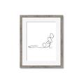 Picture of Yoga Pose V _GroupedProduct_Rectangle_Portrait_Framed_Matted_