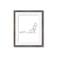Picture of Yoga Pose V _GroupedProduct_Rectangle_Portrait_Framed_Matted_