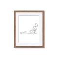 Picture of Yoga Pose V _GroupedProduct_Rectangle_Portrait_Framed_Matted_