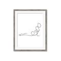 Picture of Yoga Pose V _GroupedProduct_Rectangle_Portrait_Framed_Matted_
