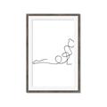 Picture of Yoga Pose V _GroupedProduct_Rectangle_Portrait_Framed_Matted_