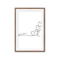 Picture of Yoga Pose V _GroupedProduct_Rectangle_Portrait_Framed_Matted_