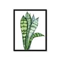 Picture of Snake Leaves _GroupedProduct_Rectangle_Portrait_Framed_Matted_