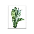 Picture of Snake Leaves _GroupedProduct_Rectangle_Portrait_Framed_Matted_