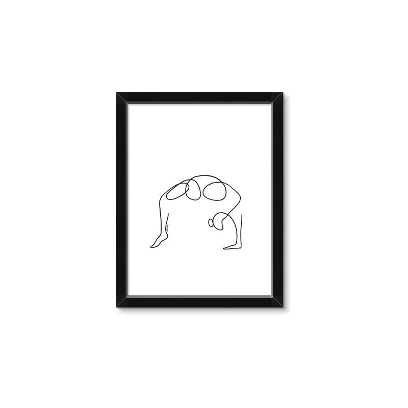 Picture of Yoga Pose VI _GroupedProduct_Rectangle_Portrait_Framed_Matted_