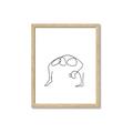 Picture of Yoga Pose VI _GroupedProduct_Rectangle_Portrait_Framed_Matted_